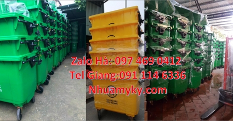 Xe gom rác 500L, Xe gom rác chuyên dùng, Xe rác, Xe tải thu gom rác, Xe thu gom rác đẩy tay, Thùng r