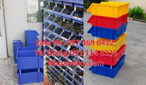 Kệ nhựa giá rẻ, khay đựng linh kiện, Hộp nhựa duy tân, bán giá sỉ kệ nhựa Khay nhựa xanh duy tân, Kh