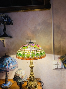 Giao lưu e đèn tiffany hàng cổ họa tiết âu