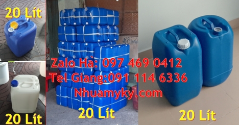 can 10l dẹp đựng axit, Can 25l đựng phân bón, can nhựa giá rẻ hcm, can dẹp 30 đựng nông dược, can 30