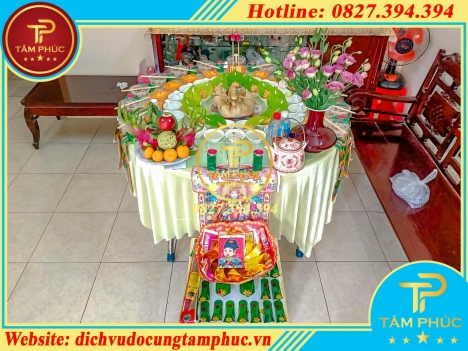 Đặt mâm cúng đầy tháng, thôi nôi cho bé ở đâu tốt nhât tại Cần Thơ