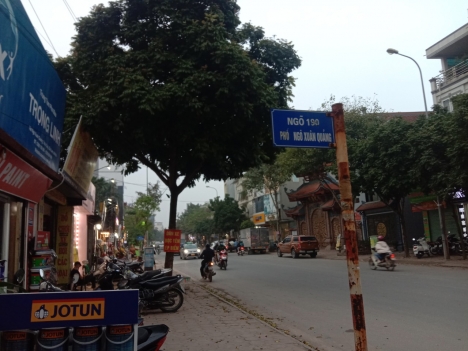 Bán đất Đào Nguyên, Trâu Quỳ, Gia Lâm diện tích 65m2, mặt tiền 5m giá 4,3 tỷ.