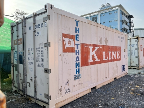 Container lạnh làm kho trữ đông hàng hóa, thực phẩm, thủy hải sản, thịt gia súc gia cầm, nông sản