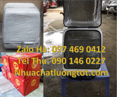 Túi giữ nhiệt giao hàng, Thùng chở hàng xe máy cũ, Thùng Giao Hàng Nhanh, Thùng chở hàng giữ nhiệt đ