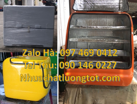 Túi giữ nhiệt giao hàng, Thùng chở hàng xe máy cũ, Thùng Giao Hàng Nhanh, Thùng chở hàng giữ nhiệt đ