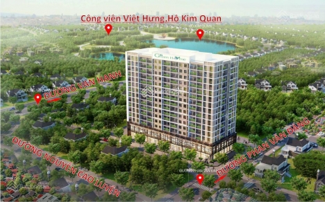 Tìm đâu trên thị trường Long Biên căn hộ 2 ngủ có giá chỉ từ 1.957 tỷ đồng