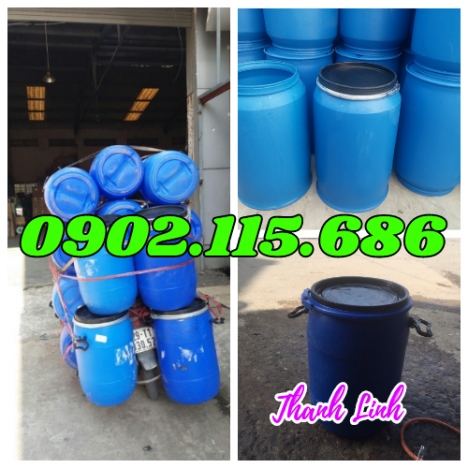 Thùng phuy nhựa 220l cũ, thùng phuy nhựa 150l cũ,thùng phuy nhựa 100l cũ,thùng phuy nhựa 50l cũ, phu