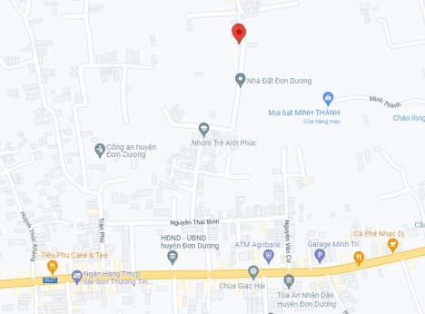 Bán đất (6x30-72m2 thổ cư) Mặt tiền Quang Trung – Thị trấn Thạnh Mỹ - Đơn dương