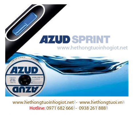 Dây nhỏ giọt dải luống Azud, dây tưới nhỏ giọt bù áp, ống tưới nhỏ giọt mềm, béc tưới nhỏ giọt hà nộ
