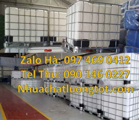 Bồn ibc 1000l đựng chất lỏng, Tank IBC 1000L, thùng nhựa dung tích lớn, thùng ibc 1000l, thùng phuy