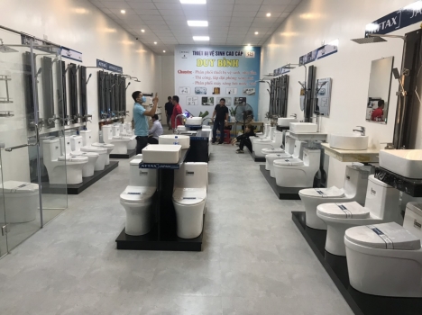 Nhà phân phối thiết bị vệ sinh sen vòi ,bồn cầu giá rẻ