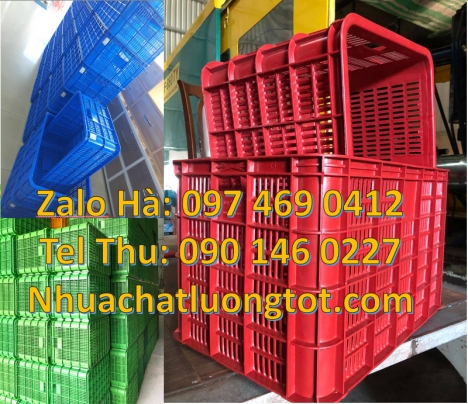 sọt nhựa có nắp đậy Thùng nhựa đặc B3. Sóng công nghiệp. Thùng nhựa đặc, Sóng bít, sóng hở, sóng nh