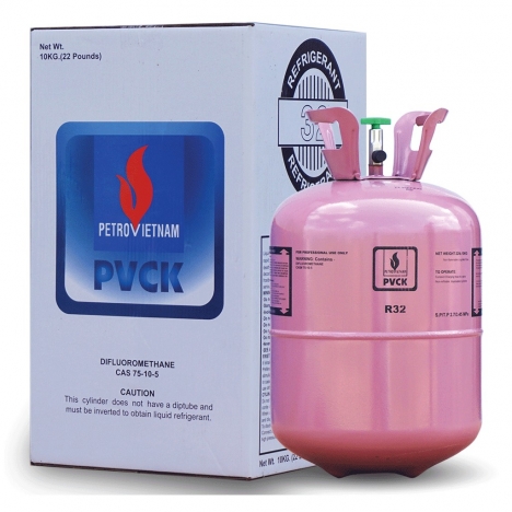 Phân phối dòng gas Việt lạnh R32 loại 10kg/b