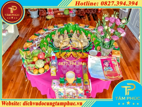 Đặt mâm cúng căn cho bé trọn gói tại Cần Thơ