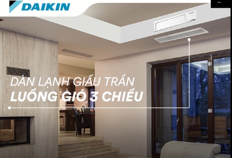 Địa chỉ bán giá rẻ + thi công Máy lạnh giấu trần nối ống gió Daikin sản phẩm đẹp nhất mới ra
