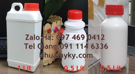 chai 250ml đựng trà sữa, Chai hdpe 100ml vuông, Chai 1000ml đựng hóa chất, Chai 30ml đựng mẫu thử, b