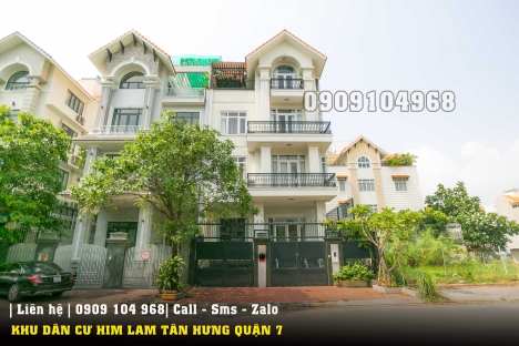 Bán Nhà KDC Him Lam 200m2 Tân Hưng Quận 7, 55 tỷ