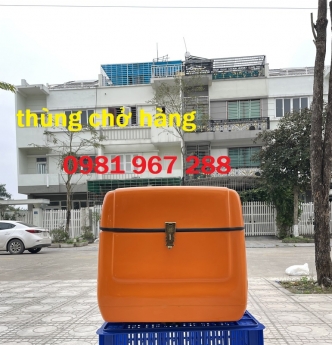 Thùng chở hàng sau xe máy ,thùng ship hàng