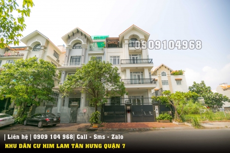 Bán Nhà KDC Him Lam 200m2 Tân Hưng Quận 7, 55 tỷ