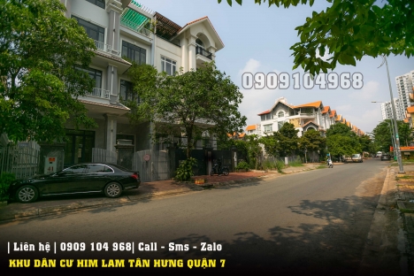 Bán Nhà KDC Him Lam 200m2 Tân Hưng Quận 7, 55 tỷ