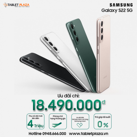 Hot hot galaxy s22 5g giá chấn động