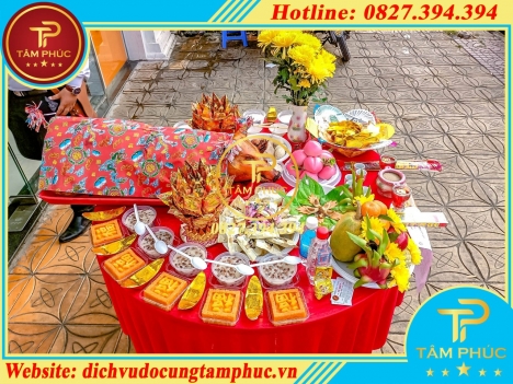 Chuyên cung cấp dịch vụ bày trí mâm cúng khai trương trọn gói