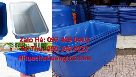 thùng nhựa 2000 lít trồng cây Thùng tròn, Thùng nhựa tròn 2000 lít, thùng chữ nhật 1100 li