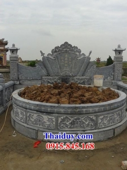 09 nhà mồ đá đẹp sài gòn - lăng mộ bằng đá nguyên khối