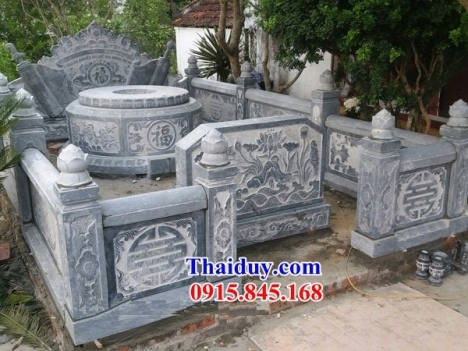 013 nhà mồ hình tròn đẹp cần thơ - lăng mộ bằng đá tự nhiên