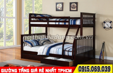 Bán giường tầng trẻ em giá rẻ tại TPHCM