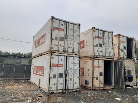 Bán lô 6 container lạnh KLine Nhật Bản.