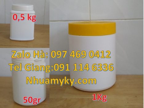 Nơi bán hũ 2kg hdpe, Hũ tròn 0.8l, Hũ đựng thực phẩm, Hủ nhựa 1kg garenty đựng thuốc thú ý