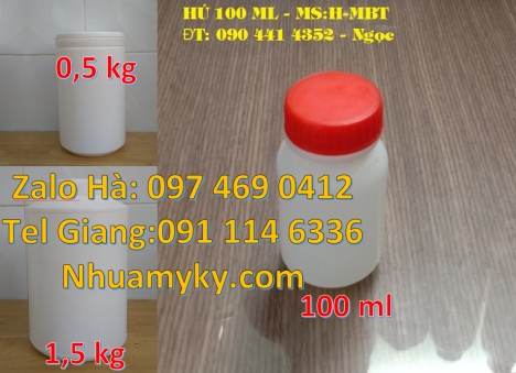 Nơi bán hũ 2kg hdpe, Hũ tròn 0.8l, Hũ đựng thực phẩm, Hủ nhựa 1kg garenty đựng thuốc thú ý