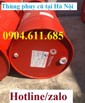 Thùng phuy sắt nắp nhỏ làm bè, thùng phuy sắt cũ làm bàn ghế