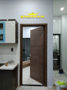 Cửa gỗ thông phòng MDF Laminate An Cường hiện đại giá rẻ