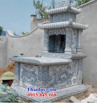 Bình định bán báo giá lăng mộ đá hai mái - mồ đá đẹp
