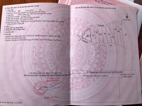 Bán Đất Ka Đơn 750 Triệu Diện Tích 508 - 514m2 lô 2 mặt đường Ka Đơn - Đơn Dương