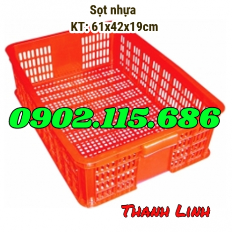 Sọt nhựa rỗng HS009, thùng nhựa rỗng, sọt nhựa đựng linh kiện, sọt nhựa HS009, sọt nhựa siêu thị,  s