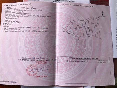 Bán Đất Ka Đơn 750 Triệu Diện Tích 508 - 514m2 lô 2 mặt đường Ka Đơn - Đơn Dương