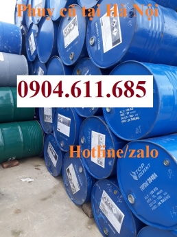 Thùng phuy sắt cũ giá rẻ tại Hà Nội, nơi cung cấp phuy sắt cũ uy tín, độ mới cao
