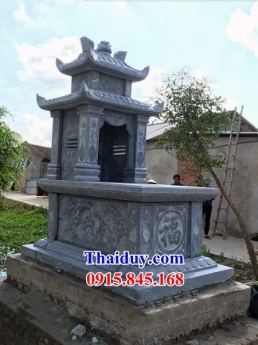 Bình định bán báo giá lăng mộ đá hai mái - mồ đá đẹp