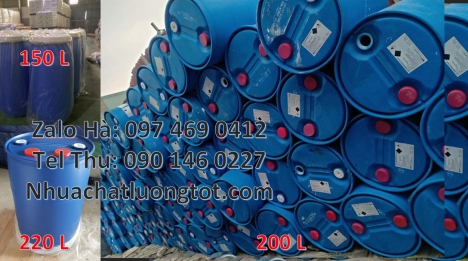 Thùng phi đai sắt 150 lít, thùng phi 50 lít, Thùng phi 50l đựng axit, Thùng phuy nhựa 200 lít Giá bá