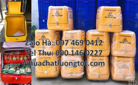 Thùng giao hải sản, Thùng giao bia ướp lạnh, Thùng giao cơm, thùng nhựa, Thùng giao đồ uống, Thùng đ