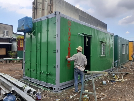 CONTAINER VĂN PHÒNG 20F TỪ CONTAINER LẠNH