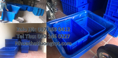 Thùng chữ nhật 2000 lít, thùng nhựa vuông 750 lít Thùng nhựa vuông, Thùng tròn 1000l, Thùng