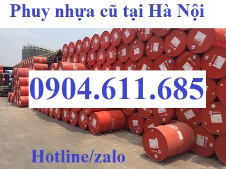 Thùng phuy sắt cũ giá rẻ tại Hà Nội, nơi cung cấp phuy sắt cũ uy tín, độ mới cao