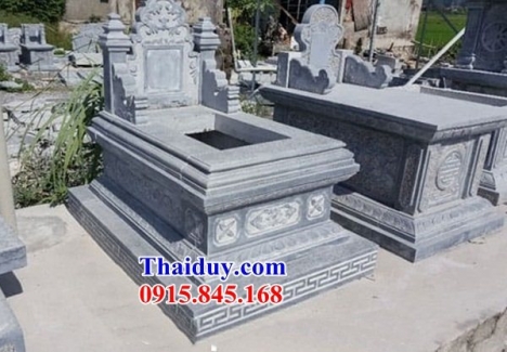 16 Thanh hoá mộ đá không mái đẹp - mộ đá đơn giản