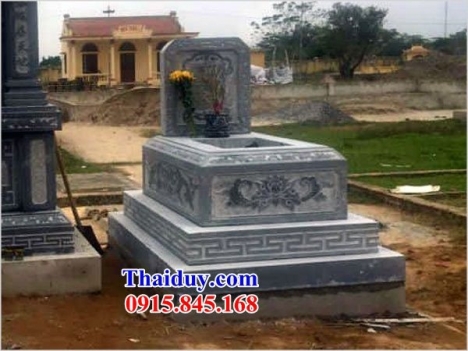 16 Thanh hoá mộ đá không mái đẹp - mộ đá đơn giản