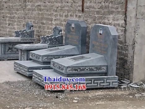 16 Thanh hoá mộ đá không mái đẹp - mộ đá đơn giản