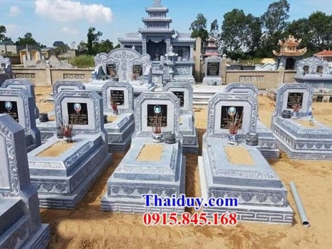 38 sơn la mộ đá đơn giản đẹp - bia mộ đá không mái